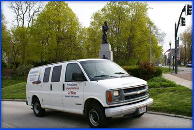 We bring our own water, and dispose of soiled water at our facility