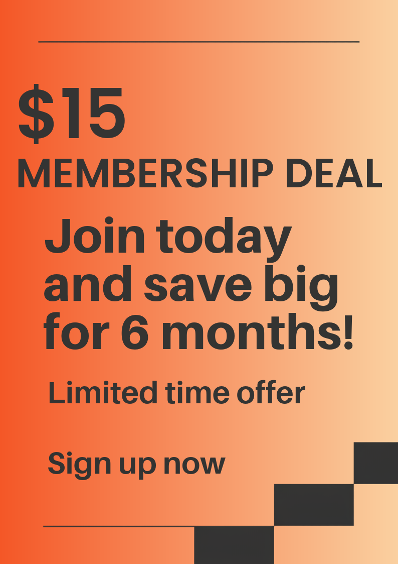 Membership Flash Sale!