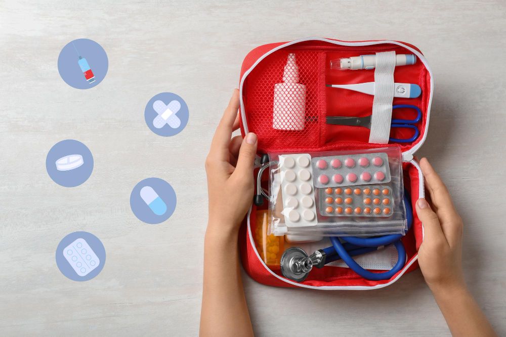 first aid travel kit