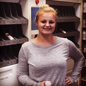 Carissa has been with Petricone's for five years as a pharmacy technician. She always brings a smile to everyone around her. Carissa