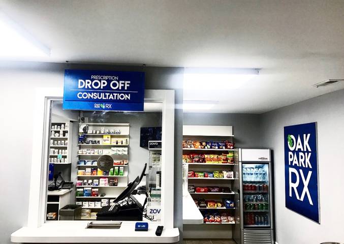 pharmacy counter