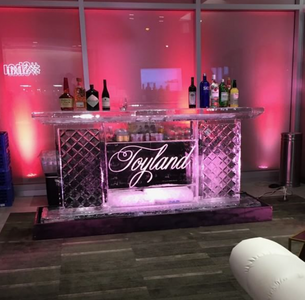 Ice Bar at a Holiday Party