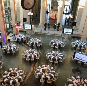 Gala Set up at the Missouri History Museum