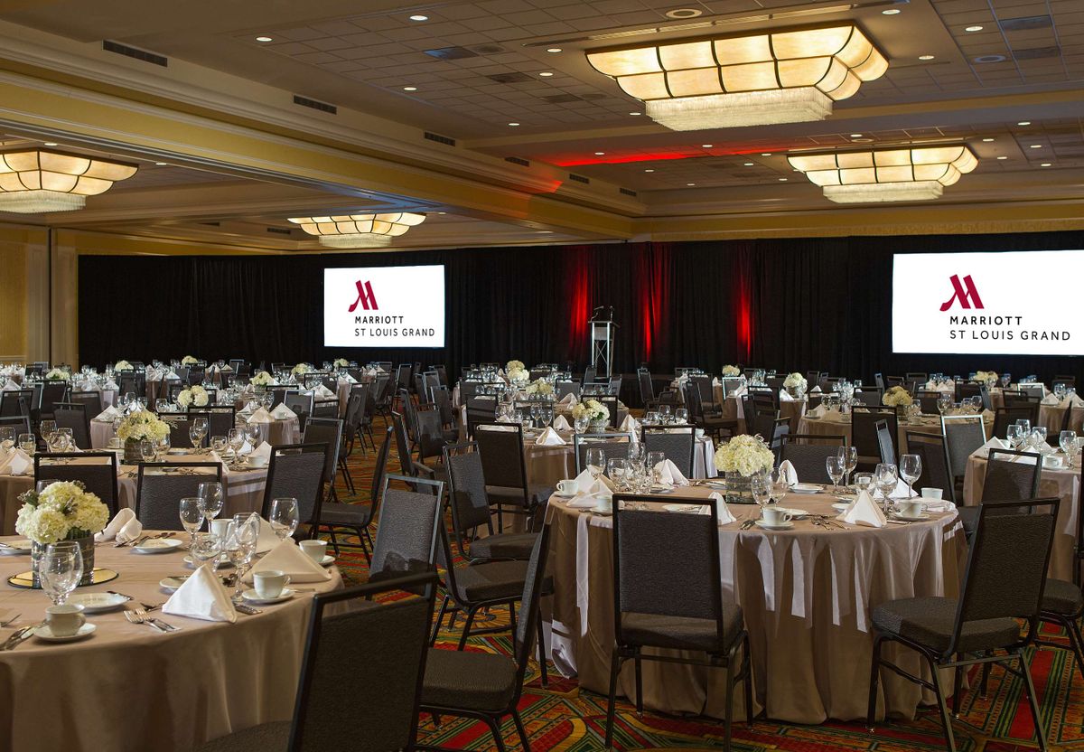 Marriott Grand St Louis Ballroom Setup