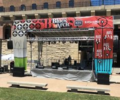 Blues at the Arch Stage in St. Louis