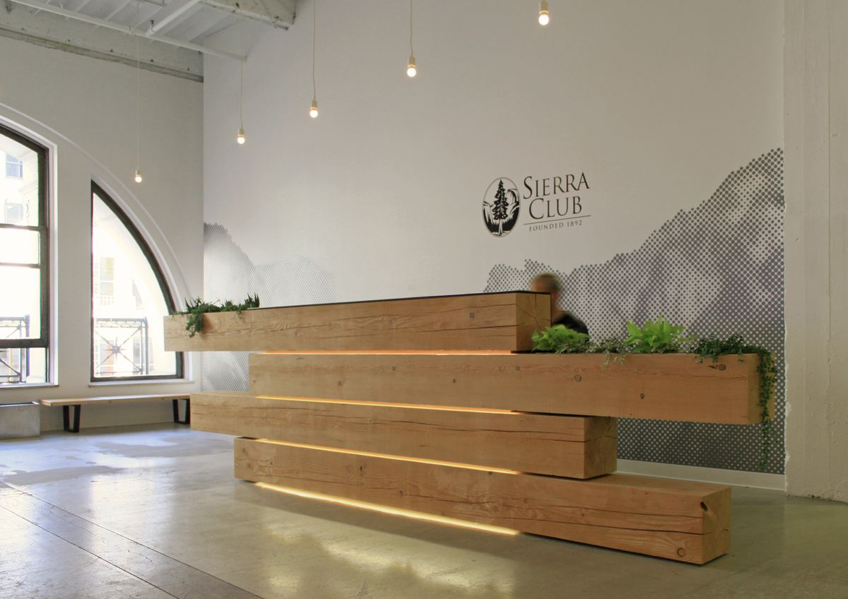Sierra Club Front Desk Sierra space desk