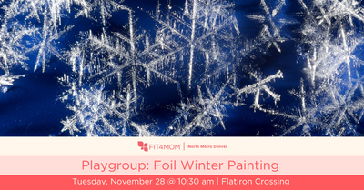 Playgroup Foil Winter Painting
