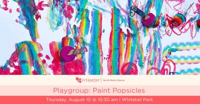 Playgroup: Paint Popsicles