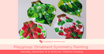 Playgroup: ORNAMENT SYMMETRY PAINTING