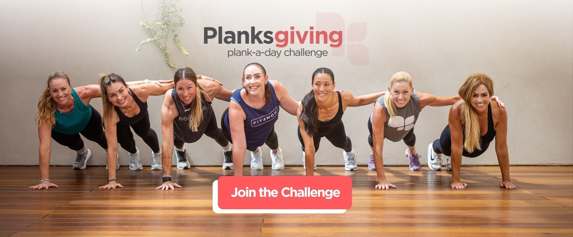 FIT4MOM Planksgiving: Plank-a-day challenge. Each week has a different focus. Let's get planking! FIT4MOM Planksgiving