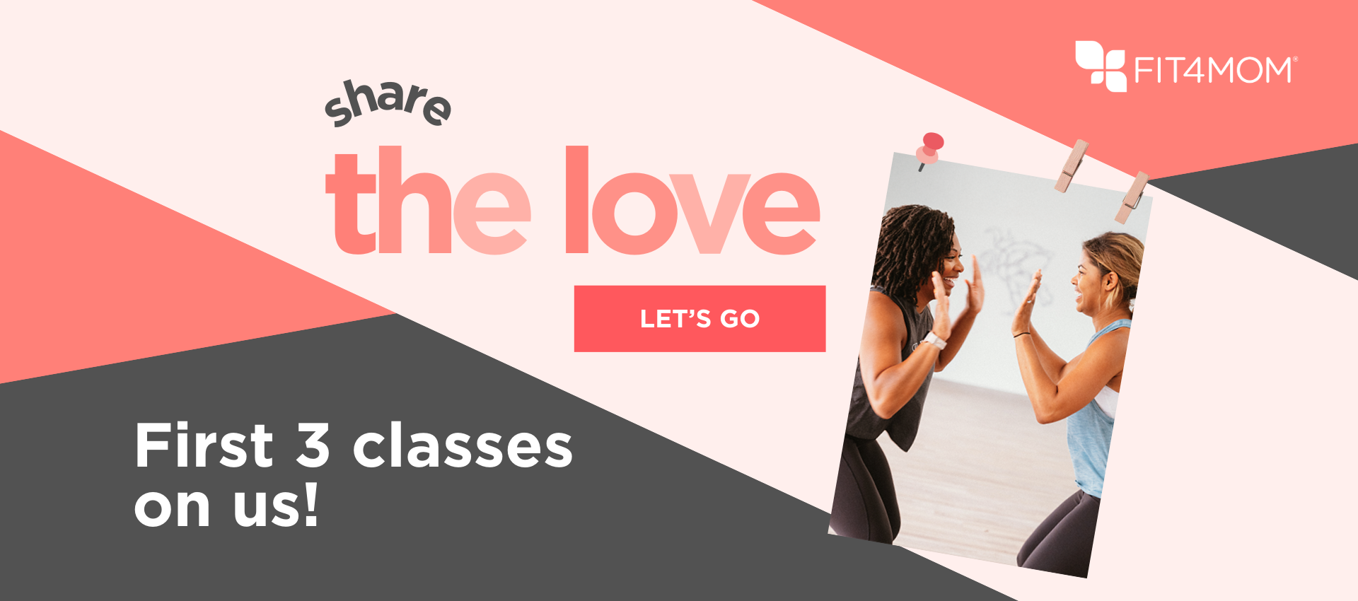 Share the Love  Three First Classes on Us