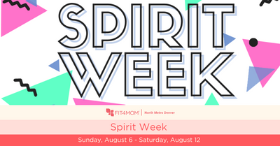 Spirit Week at FIT4MOM North Metro Denver