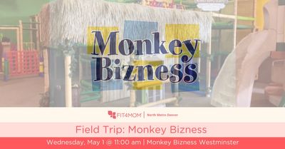 FIT4MOM North Metro Denver Field Trip to Monkey Bizness
