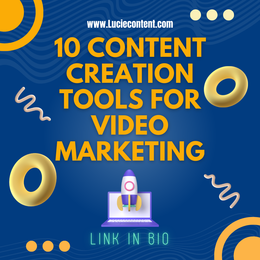 10 content creation tools for video marketing