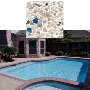 Signature Matrix Coastal Blue Pool Surface