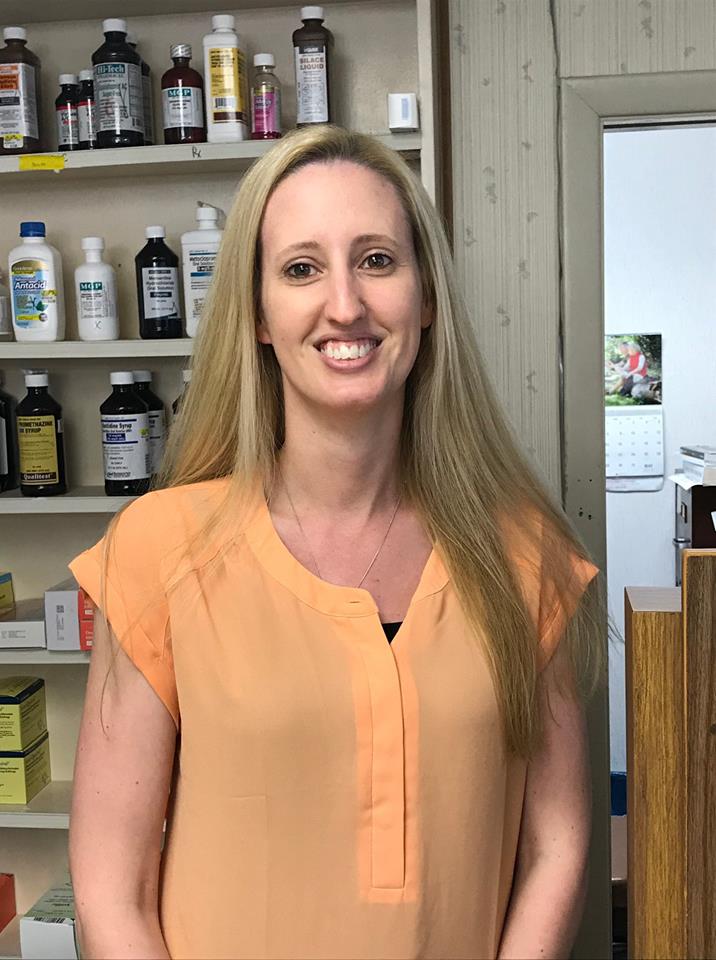 Pharmacist Andrea Hille