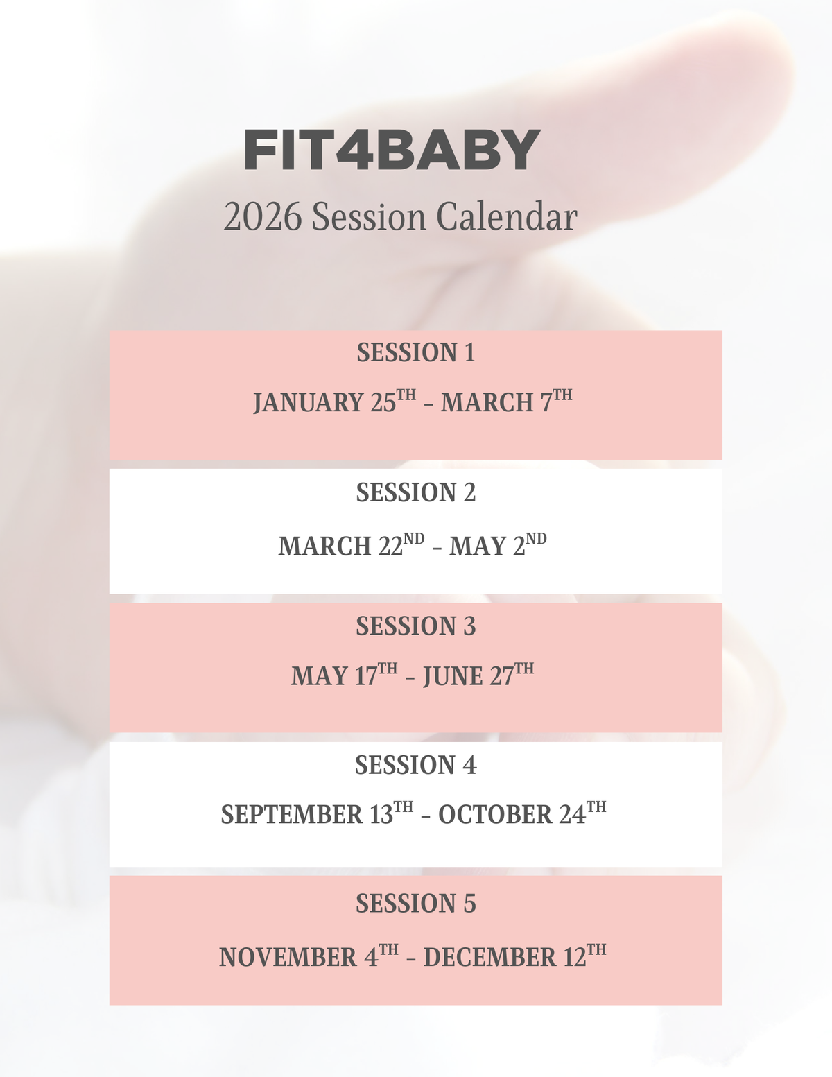 Prenatal Fitness Workshop class schedule Castle Rock .png