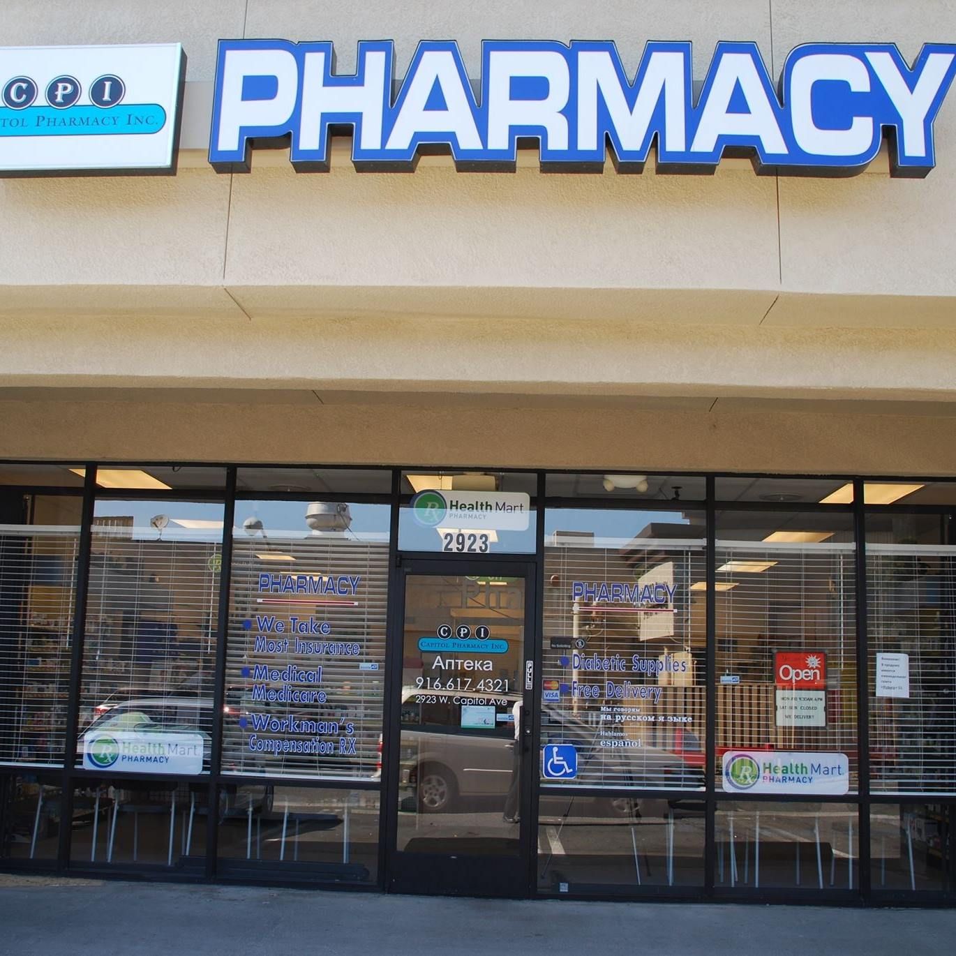 Capitol Pharmacy Your Local West Sacramento Pharmacy