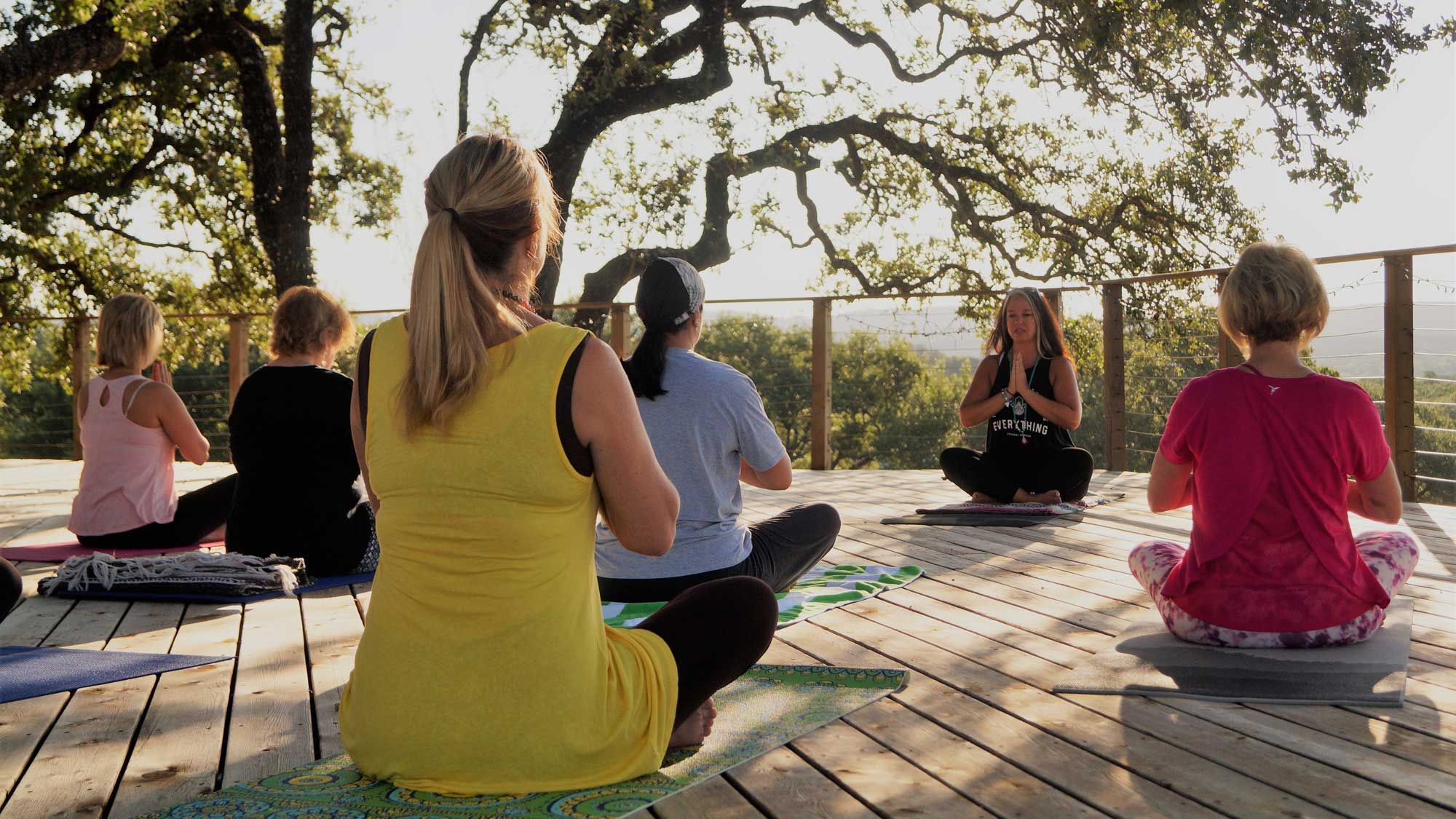 Texas Hill Country Yoga and Corporate Retreat
