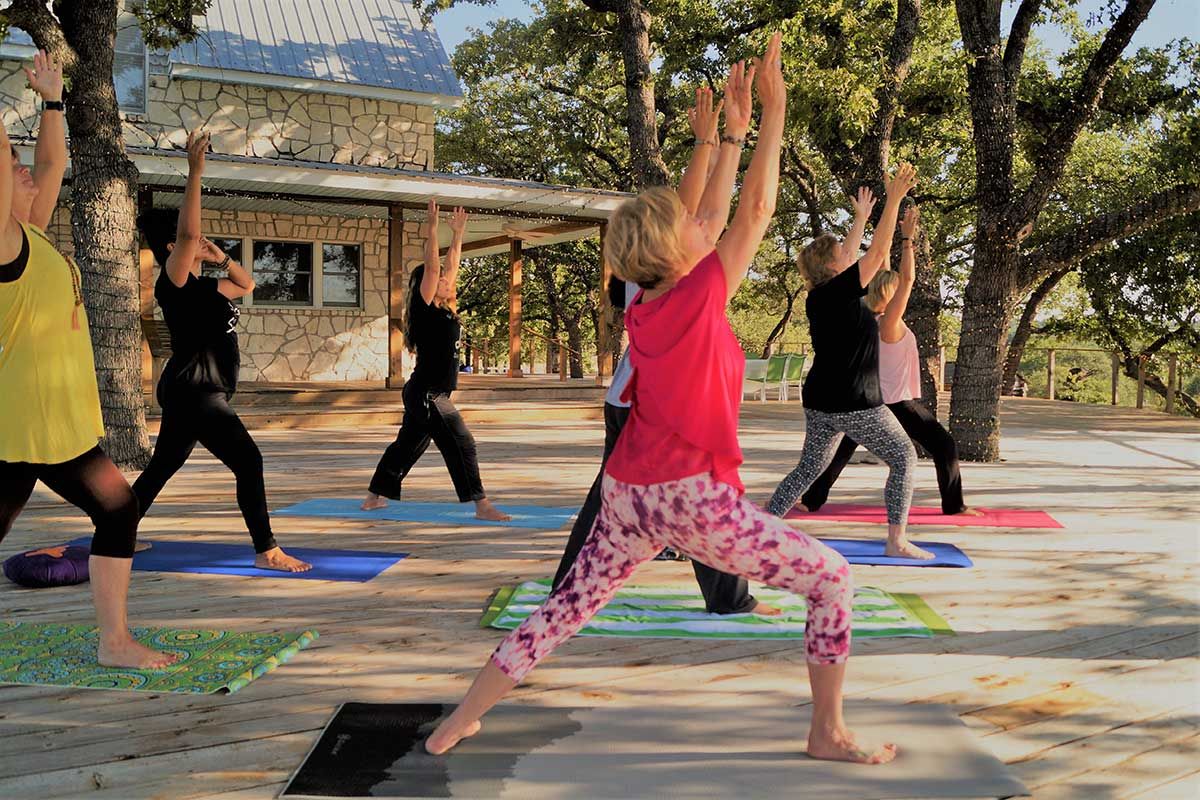 Yoga and Wellness Retreat in Texas Hill Country
