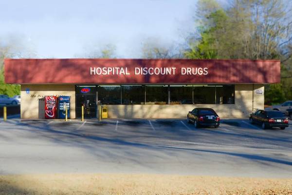 Hospital Discount Drugs Exterior Front