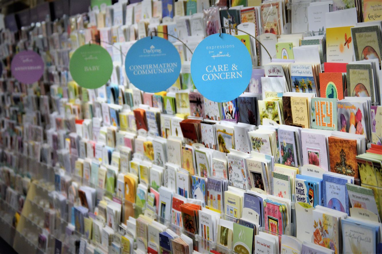 Pharmacy shelves