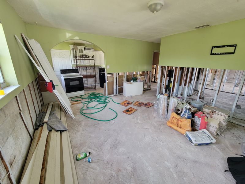 Water Damage to Floors and Walls After Flood