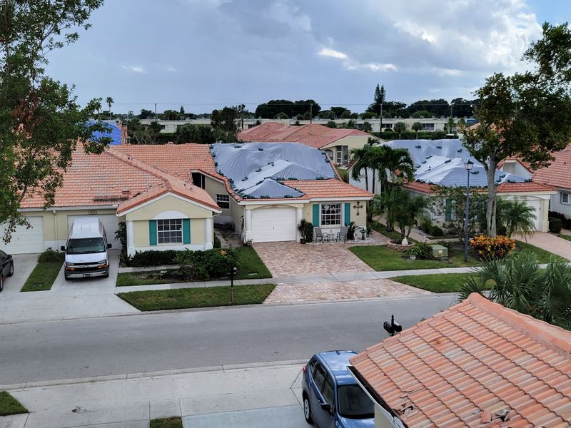 Roofs and Tarps from Extreme Hail Damage