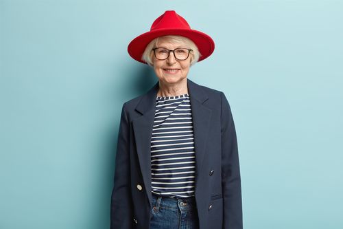 Hip older woman Open Enrollment