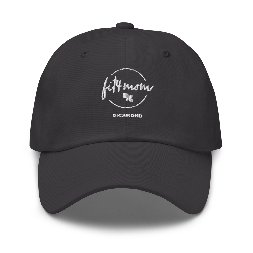 FIT4MOM Richmond dark grey baseball hat.png