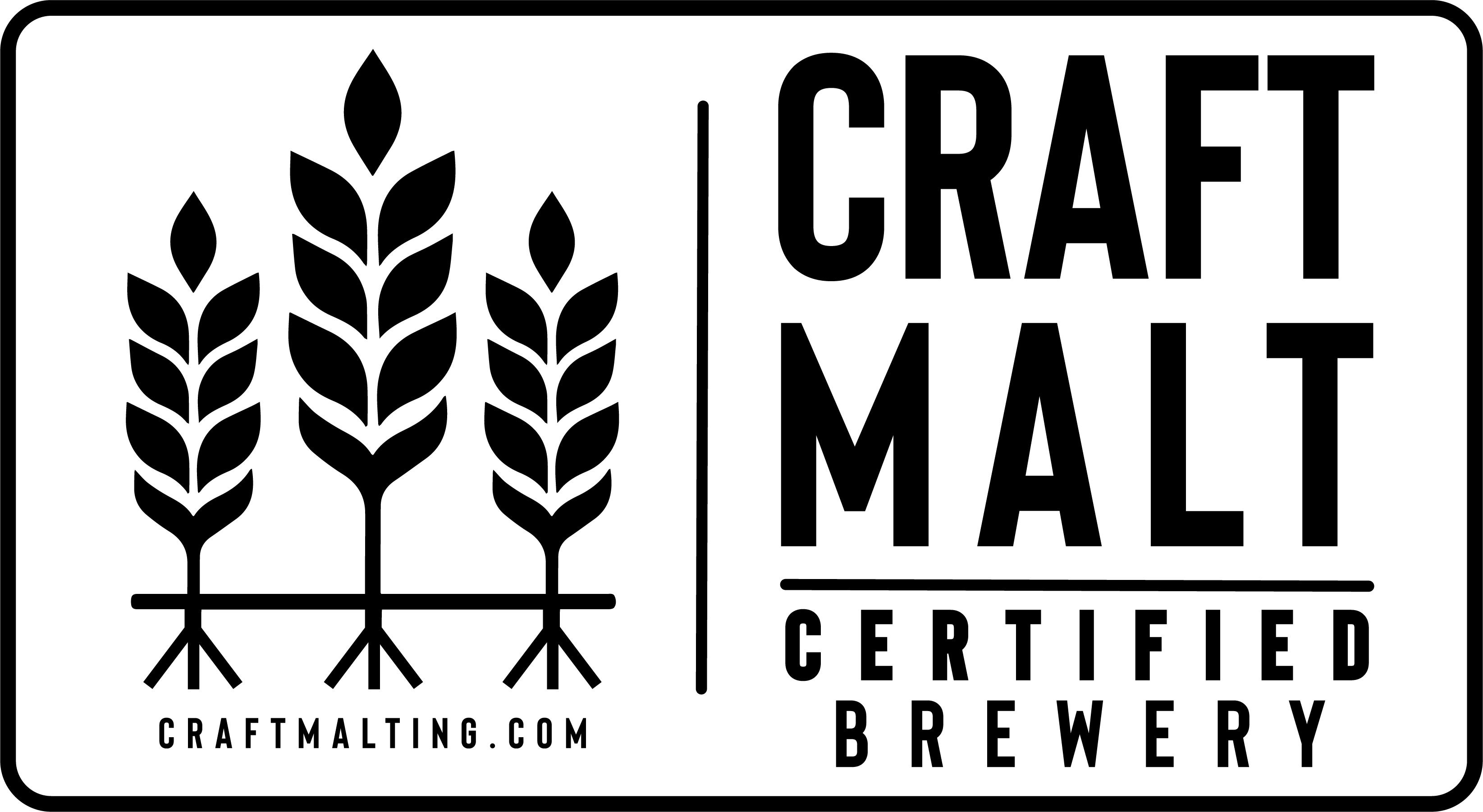 craft maltsters brewery logo