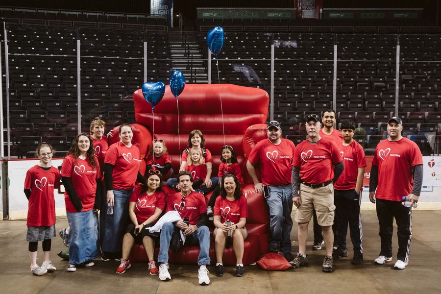 The OCP team pictured at the 2019 Heart Walk OCP Toledo 2019 Heart Walk