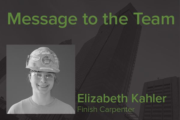 OCP Finish Carpenter Elizabeth Kahler