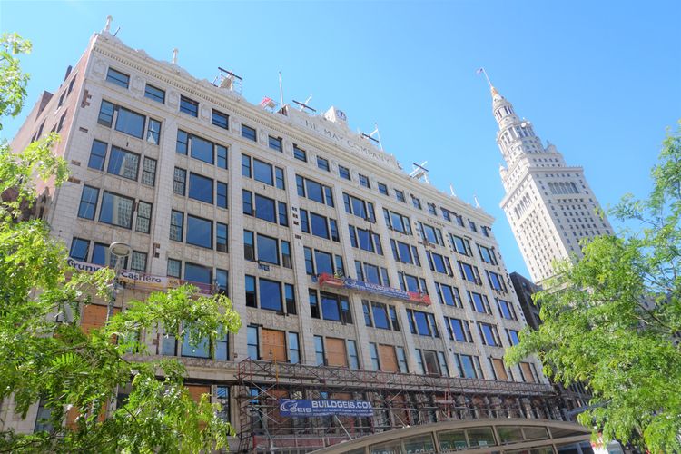 May Co. Apartments Exterior Cleveland OH OCP Project