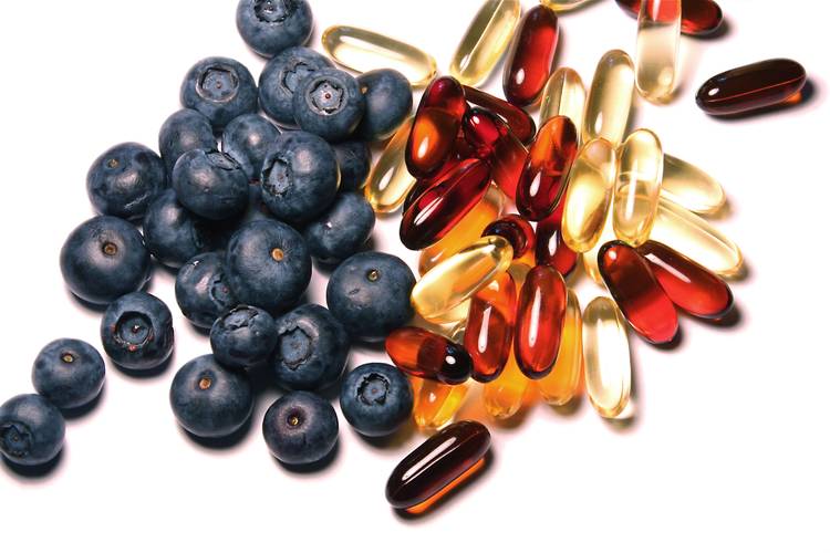 Blueberries and vitamins Nutrient-Depletion Counseling