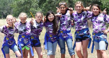 GrapeCreek girls at ropes course 2014.jpg