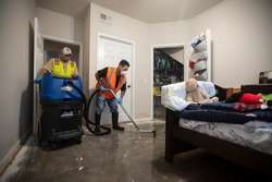water extraction in multi-family building