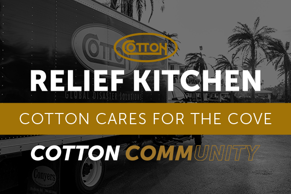 COTTON CARES FOR THE COVE