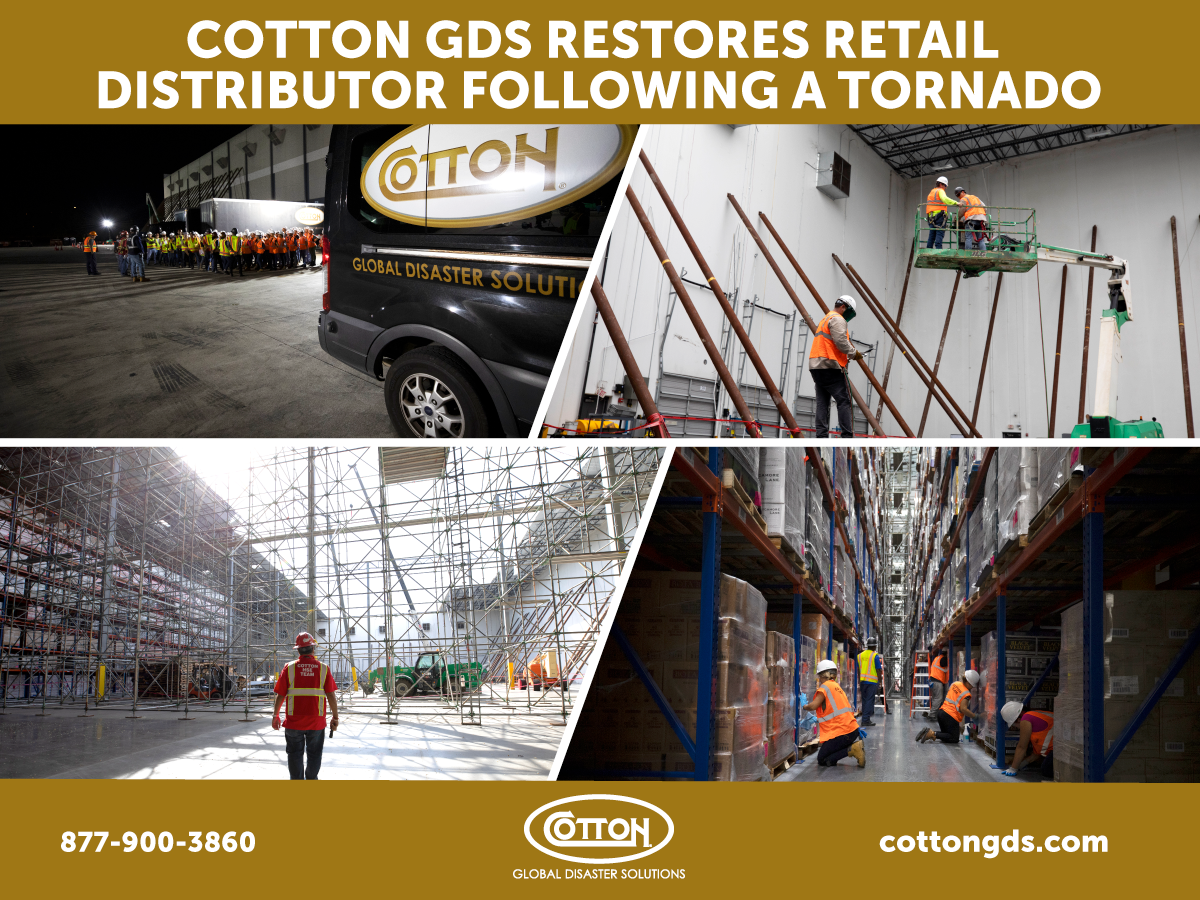 Retail Distribution Tornado Damage Case Study Cotton GDS