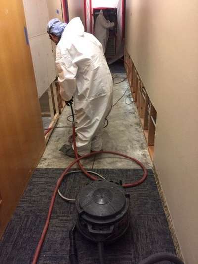 Cotton GDS commercial asbestos and lead paint abatement team