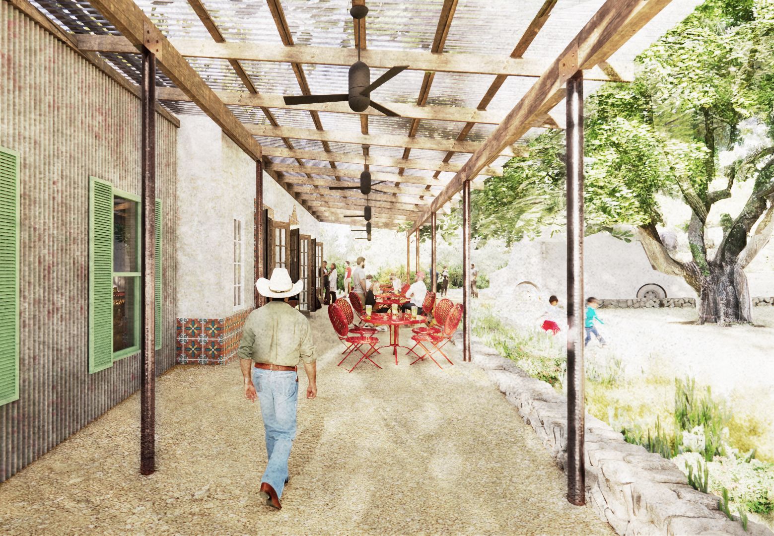 Second location for a much-loved Austin cantina De Nada Dos_Cantina Patio.jpg