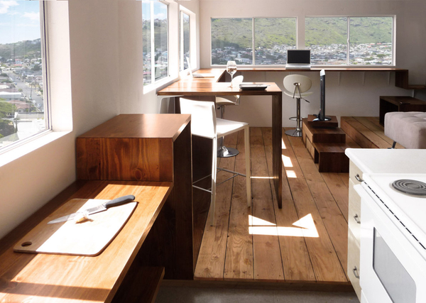 Interior design connecting to exterior environment HONOLULU HILLSIDE RESIDENCE