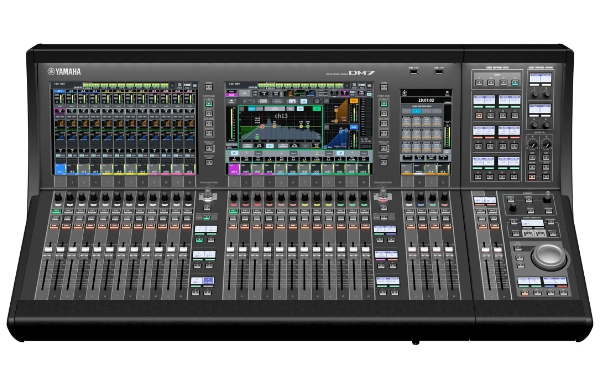 The Yamaha DM7-EX Digital Mixing Console is available at Hollywood Sound Systems.