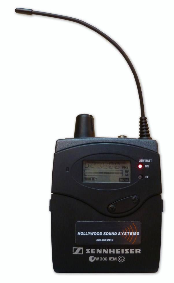 Sennheiser EW 300 Receiver at Hollywood Sound Systems