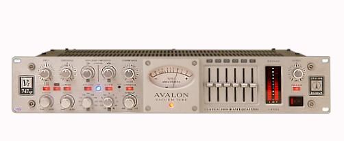 The AVALON VT-747SP mic preamp is available at Hollywood Sound Systems.