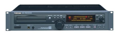 Tascam CDRW 2000 CD Rewritable Recorder at Hollywood Sound Systems