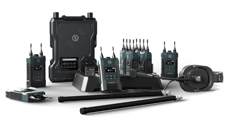 The Hollyland Solidcom M1 Intercom System with 8-Beltpacks is available at Hollywood Sound Systems.