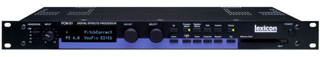 The Lexicon PCM81 Multi-Effect Processor is available at Hollywood Sound Systems. Lexicon PCM81 Multi-Effect Processor at Hollywood Sound Systems