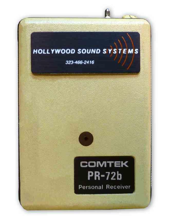Comtek PR-72B 2-Channel Receiver at Hollywood Sound Systems