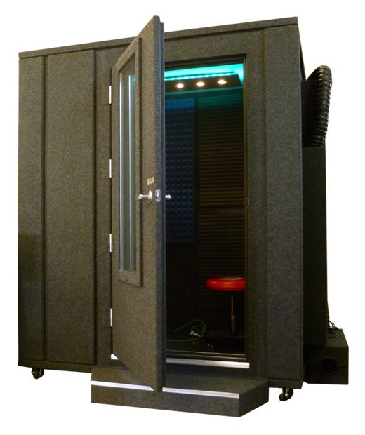 The Whispe Room™ Soundproof Booth is available at Hollywood Sound Systems